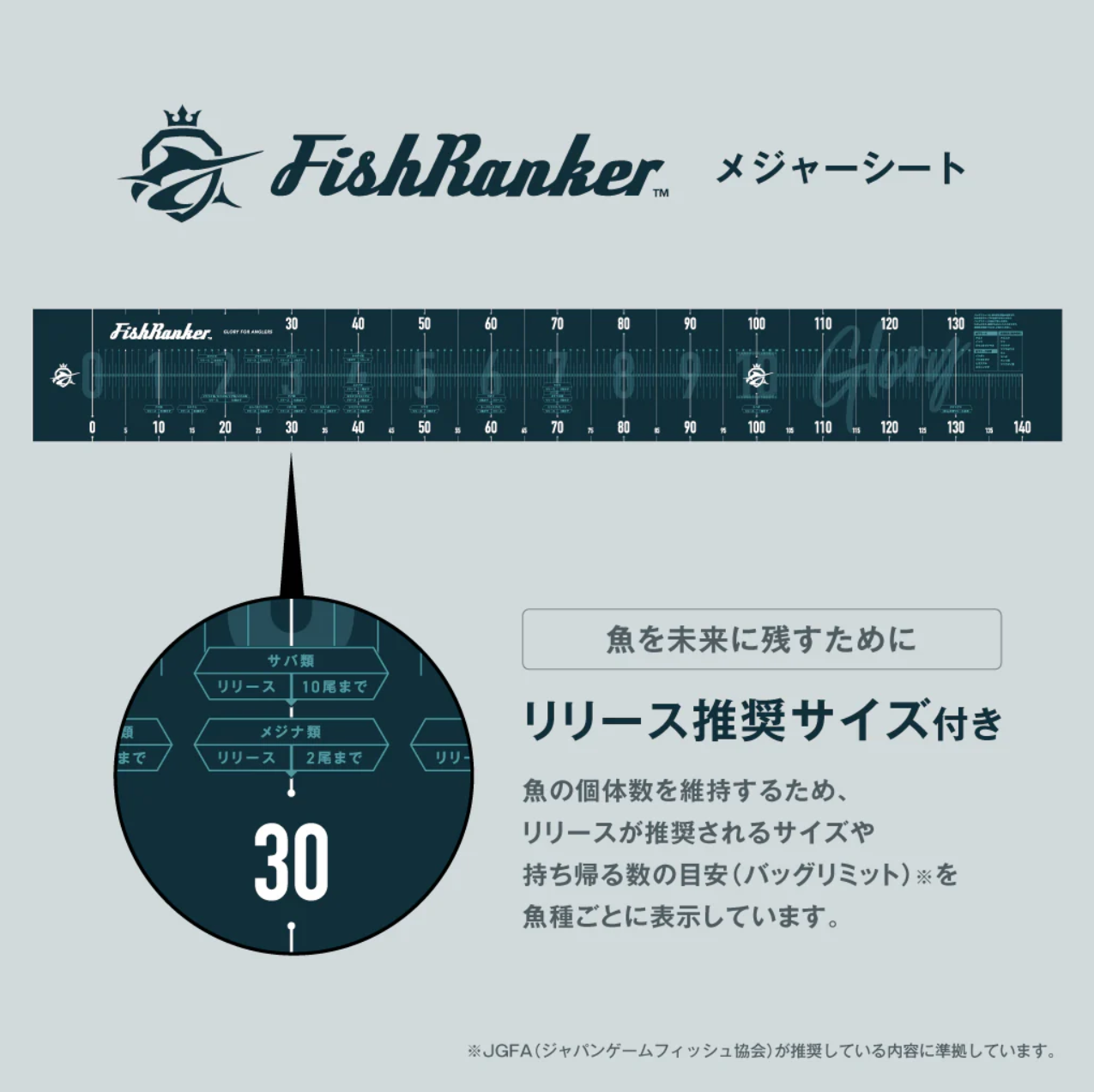 【14】FishRanker　魚を未来に残すメジャーシート